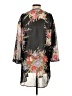 B.O.G Collective 100% Polyester Black Kimono Size XS - Sm - photo 2