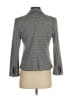 Ann Taylor Houndstooth Gray Blazer Size 4 - photo 2