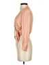 Fanco 100% Viscose Orange 3/4 Sleeve Blouse Size S - photo 5