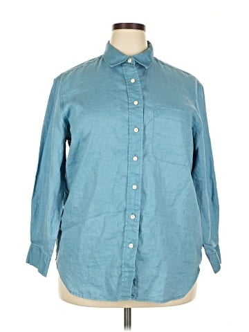 Jones New York Sport Long Sleeve Button-Down Shirt (view 1)