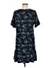 MICHAEL Michael Kors Paisley Blue Black Casual Dress Size M - photo 2