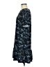 MICHAEL Michael Kors Paisley Blue Black Casual Dress Size M - photo 5