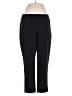 Anne Klein Solid Black Active Pants Size L - photo 1