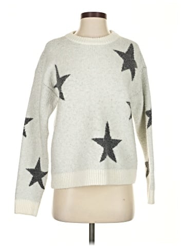 Aqua Pullover Sweater (view 1)