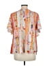 Floreat Orange Short Sleeve Blouse One size - photo 2