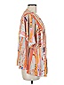 Floreat Orange Short Sleeve Blouse One size - photo 4
