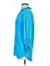 Splendid 100% Rayon Blue Long Sleeve Blouse Size S - photo 5