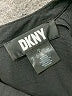 DKNY 100% Polyester Solid Black Casual Dress Size 4 - photo 6