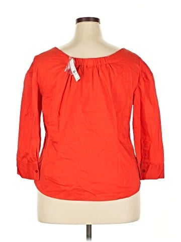 7th Avenue Design Studio New York & Company 3/4 Sleeve Blouse (view 2)