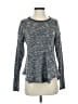 Bordeaux Gray Pullover Sweater Size S - photo 1