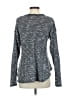 Bordeaux Gray Pullover Sweater Size S - photo 2