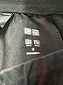 Uniqlo 100% Polyester Solid Black Track Pants Size M - photo 7