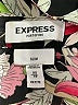 Express Floral Black 3/4 Sleeve Blouse Size XS - photo 7