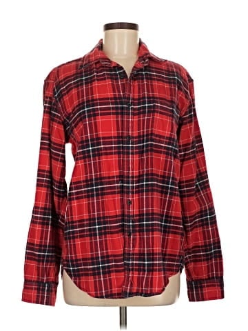 Merona Long Sleeve Button-Down Shirt (view 1)