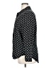 Alexander Jordan 100% Rayon Polka Dots Black Long Sleeve Blouse Size XL - photo 5