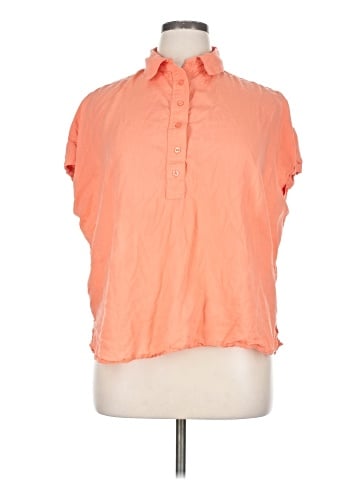 Lane Bryant Short Sleeve Blouse (view 1)