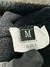 Unbranded Solid Black Track Pants Size M - photo 8