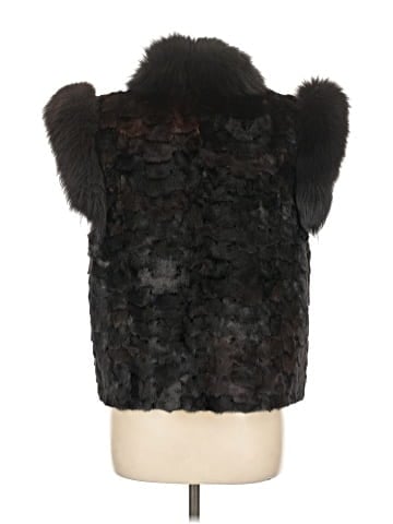 Saga Mink Faux Fur Vest (view 2)