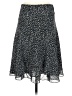 Chaps 100% Polyester Animal Print Black Casual Skirt Size S (petite) - photo 2