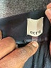 Ecru Solid Black Casual Pants Size 10 - photo 7
