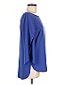 W by Worth 100% Polyester Blue 3/4 Sleeve Blouse Size 6 - photo 4