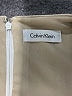 Calvin Klein Metallic Silver Tan Cocktail Dress Size M (estimated) - photo 7