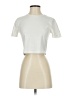 Zara Ivory Short Sleeve Turtleneck Size S - photo 1