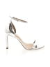 Banana Republic Metallic Silver Heels Size 9 1/2 - photo 1