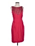 Boden 100% Viscose Red Cocktail Dress Size 4 - photo 1
