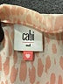 CAbi 100% Polyester Orange Sleeveless Blouse Size M - photo 7