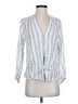 Rails Blue 3/4 Sleeve Blouse Size S - photo 1