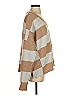 Lumiere Stripes Tan Pullover Sweater Size S - photo 4