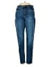 Banana Republic Solid Blue Jeans Size 27 waist - photo 1