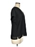 DKNY 100% Polyester Black Short Sleeve Blouse Size M - photo 4