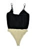 WAYF 100% Polyester Tan Bodysuit Size M - photo 2