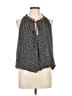 Max Studio 100% Polyester Black Sleeveless Blouse Size L - photo 1