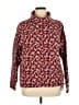 Lands' End Floral Red Pullover Sweater Size XL - photo 1