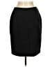 Michele Solid Black Formal Skirt Size 8 - photo 2