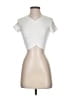 Shein Ivory Short Sleeve T-Shirt Size XS - photo 1