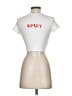 Shein Ivory Short Sleeve T-Shirt Size XS - photo 2
