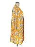 Love Sadie 100% Polyester Yellow Kimono Size M - photo 4