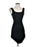 Bebe Solid Black Cocktail Dress Size XXS - photo 1