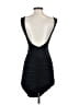 Bebe Solid Black Cocktail Dress Size XXS - photo 2