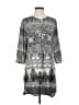 Fig and Flower 100% Polyester Gray Kimono Size S - photo 1