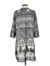 Fig and Flower 100% Polyester Gray Kimono Size S - photo 2
