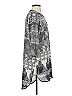 Fig and Flower 100% Polyester Gray Kimono Size S - photo 4