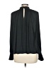 Gap 100% Polyester Black Long Sleeve Blouse Size M - photo 2