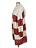 Main Strip 100% Acrylic Red Cardigan Size S - photo 5