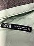 Zara Solid Green Long Sleeve Blouse Size XS - photo 7