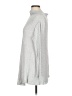 We the Free Solid Silver Turtleneck Sweater Size M - photo 5